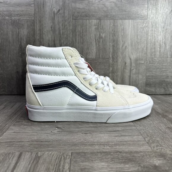Vans Sk8 Hi Women's size 5 Ivory White Hightop Shoes - Picture 1 of 8